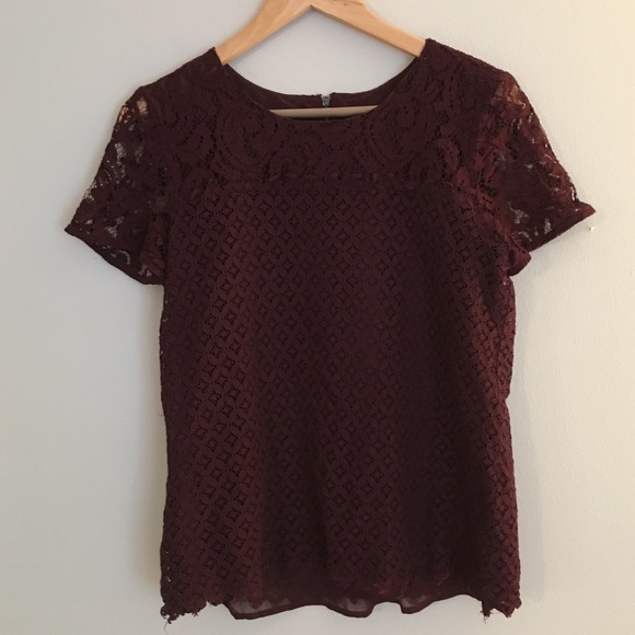 Ann Taylor Tops - Ann Taylor Lace Top